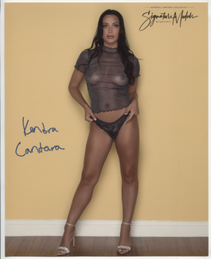 Kendra Cantara Playboy Plus Autographed 8x10 Photo w/COA SHP3-117