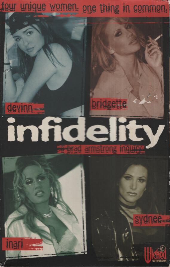 Bisexual VHS Infidelity Devinn Lane/Inari Vachs 2001 Wicked Pictures 103123EBVHS3