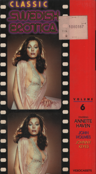 Straight VHS Classic Swedish Erotica Vol. 6 Annette Haven/John Holmes 1986 Caballero Control Corp 110223EBVHS3