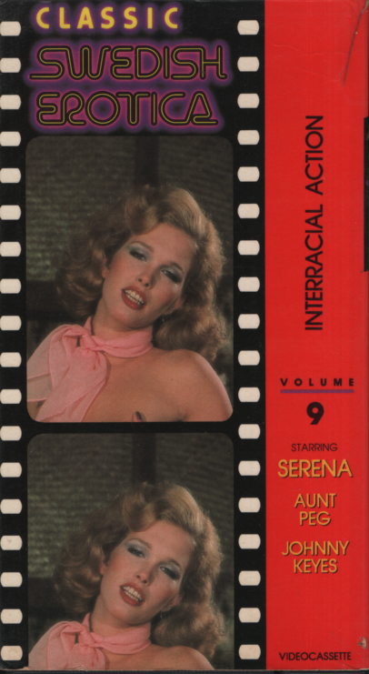 Straight VHS Classic Swedish Erotica Vol. 9 Serena/Aunt Peg 1986 Caballero Control Corp 110223EBVHS3