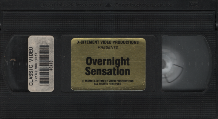 Bisexual VHS Overnight Sensation Debi Diamond/Mark Wallice 1992 X-Citement Video Productions 110323EBVHS