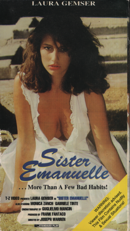 Lesbian VHS Sister Emmanuelle 1992 Edde Entertainment 110323EBVHS