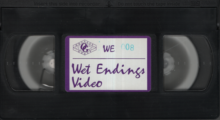 Straight VHS Wet Endings Video 8 From Hand To Mouth 1990s Odyssey Group Video 110323EBVHS