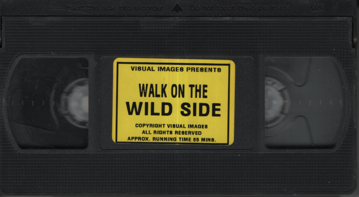 Straight VHS Walk On The Wild Side 1994 Visual Images 110323EBVHS