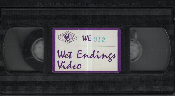 Straight VHS Wet Endings 12 1990s Odyssey Group Video 110323EBVHS