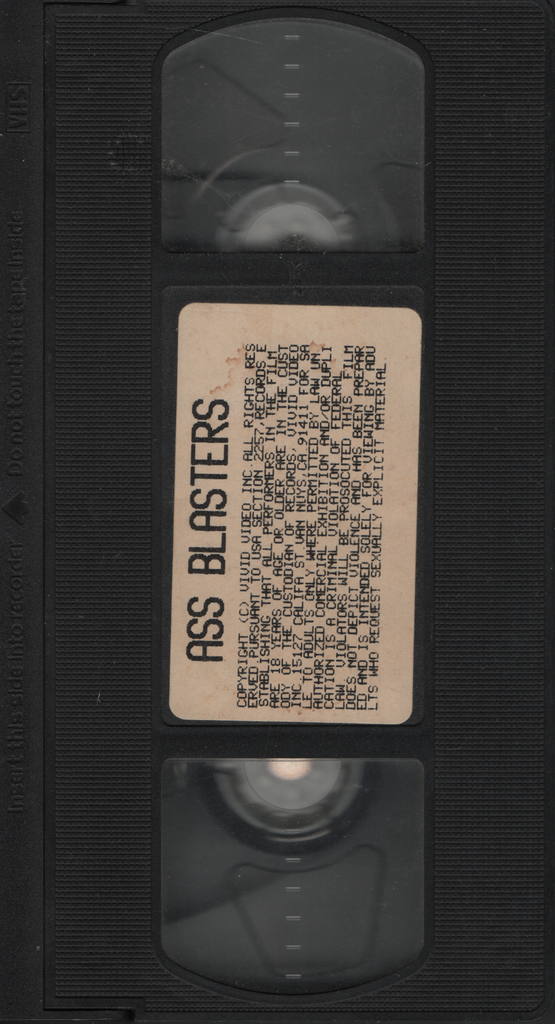 VHS Ass Blasters 1990s Vivid Video 011224EBVHS2