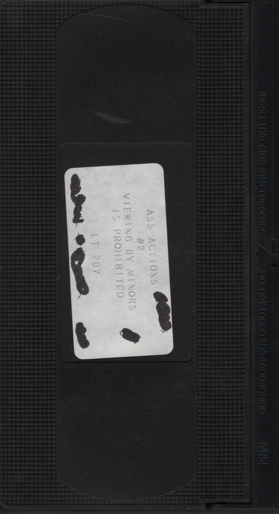 VHS Ass Actions #2 1990s Leisure Time 011224EBVHS