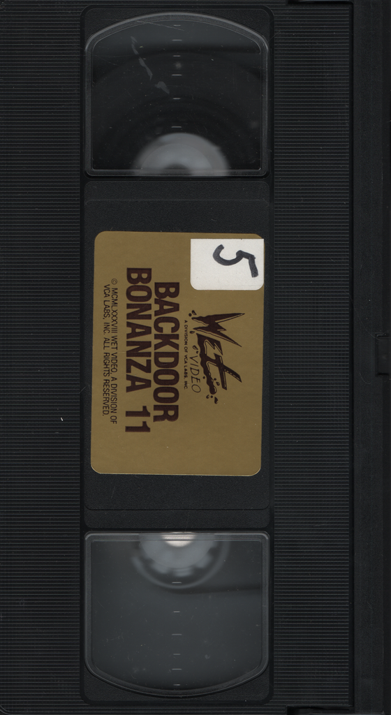 VHS Backdoor Bonanza 11 1988 Wet Video 011224EBVHS