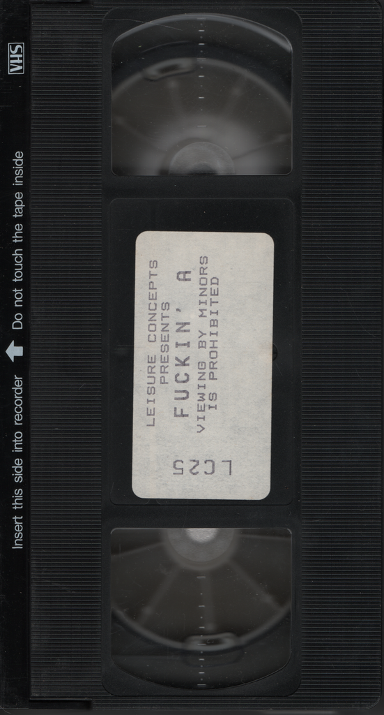 VHS Fuckin' A 1990s Leisure Concepts 011224EBVHS