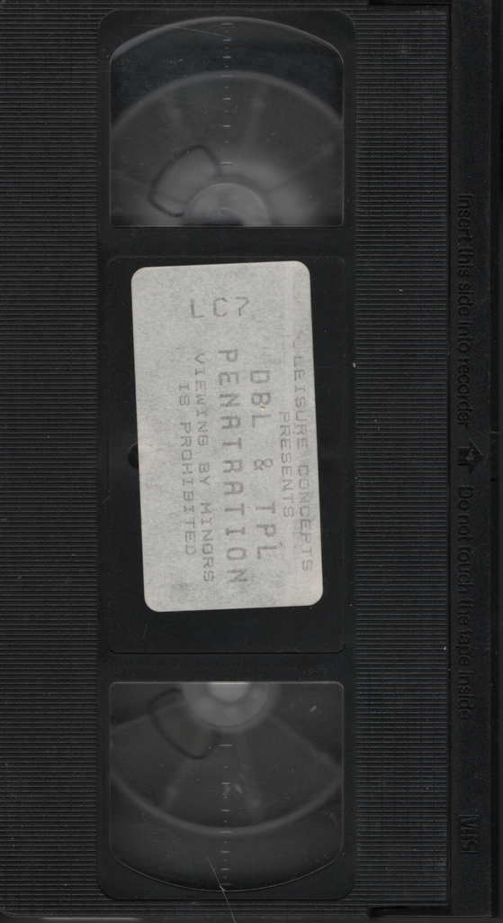 VHS Dbl & Tpl Penatration (sic) 1990s Leisure Concepts 011224EBVHS