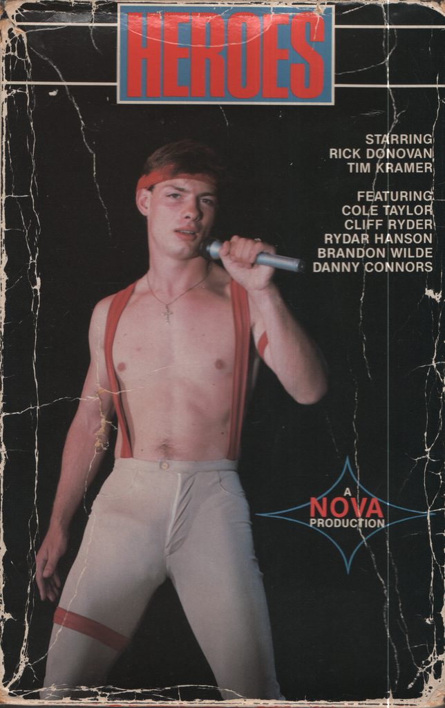 Gay VHS Heroes Rick Donovan Tim Kramer 1984 Nova Productions 011624EBVHS