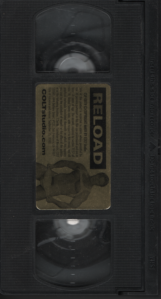 Gay VHS Reload A John Rutherford Feature 2003 Colt Studio 011224EBVHS2
