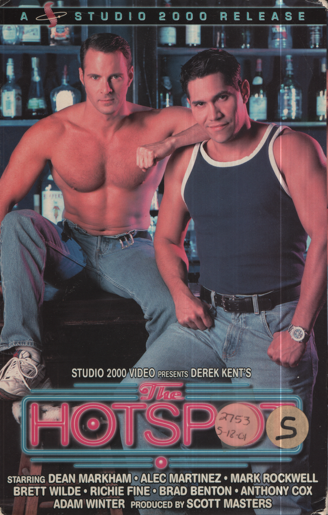 Gay VHS The Hotspot Dean Markham Alec Martinez 2001 Studio 2000 012324EBVHS2