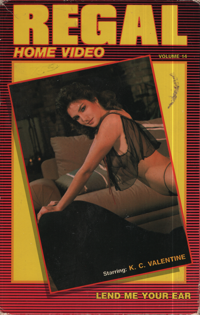 Straight VHS Lend Me Your Ear KC Valentine Sharon Kane 1986 Regal Home Video 012324EBVHS2