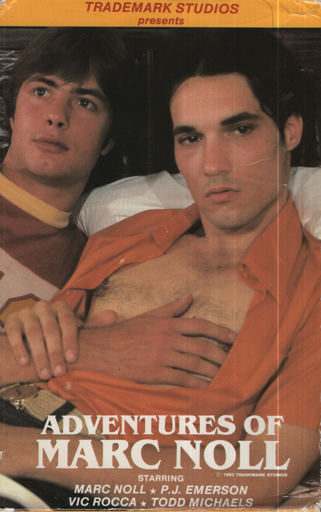 Gay VHS Adventures Of Marc Noll P.J. Emerson Vic Rocca 1990 His Video 012424EBVHS