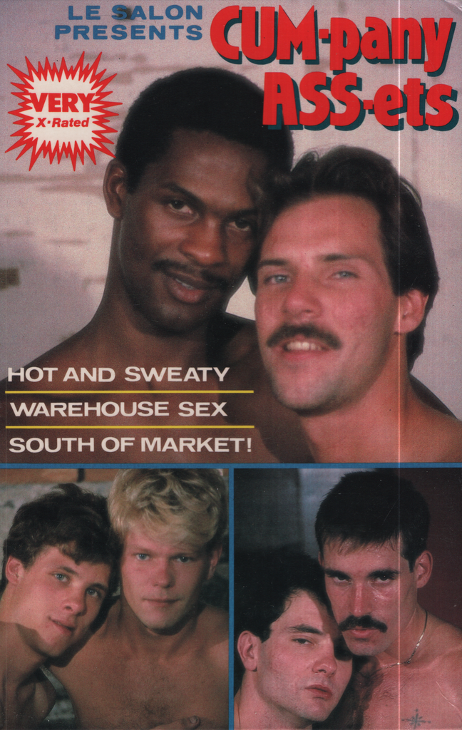 Gay VHS CUM-pany ASS-ets Brad Mason Eric Merrill 1985 Le Salon Inc 012424EBVHS