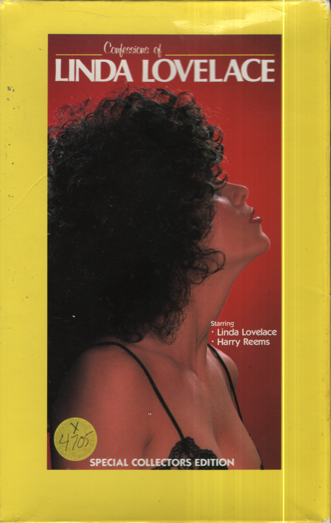 Straight VHS Confessions Of Linda Lovelace 1987 Arrow Films 012624EBVHS2