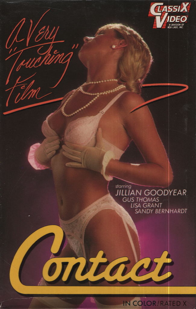 Straight VHS Contact Jillian Goodyear Gus Thomas 1985 VCA Pictures 012624EBVHS3