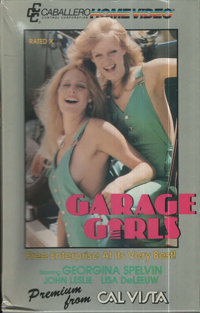 Straight VHS Garage Girls Georgina Spelvin John Leslie 1985 Caballero Control Corp 012924EBVHS