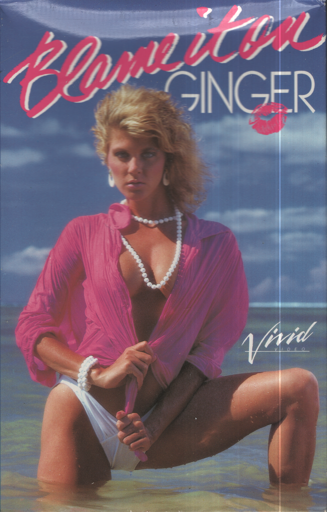 Straight VHS Blame It On Ginger Ginger Lynn Barbara Dare 1986 Vivid Video 012924EBVHS