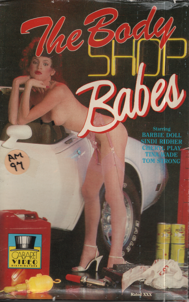 Straight VHS The Body Shop Babes Barbie Doll Sindi Ridher 1990 Cabaret Video Distributors 012924EBVHS2