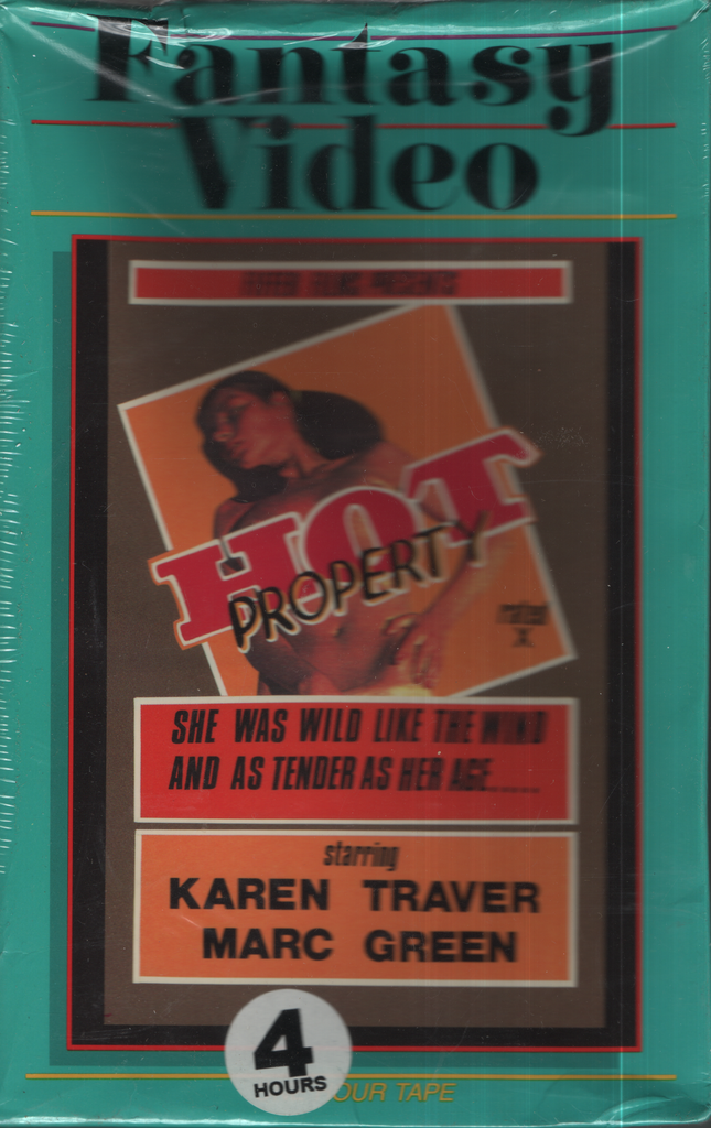 Straight VHS Hot Property Karen Traver Marc Green 1983 Caballero Control Corp 013024EBVHS
