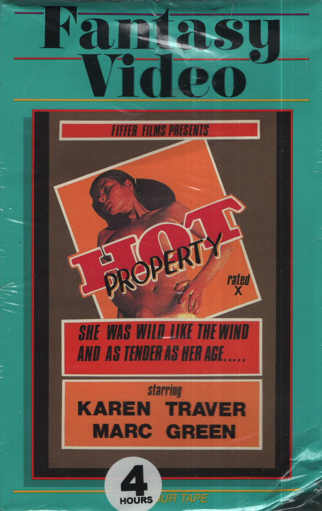 Straight VHS Hot Property Karen Traver Marc Green 1983 Caballero Control Corp 013024EBVHS2