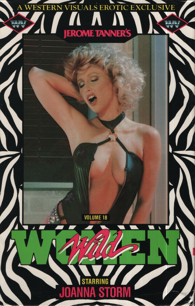 Straight VHS Wild Women Vol. 18 Joanna Storm 1990s Western Visuals 013124EBVHS