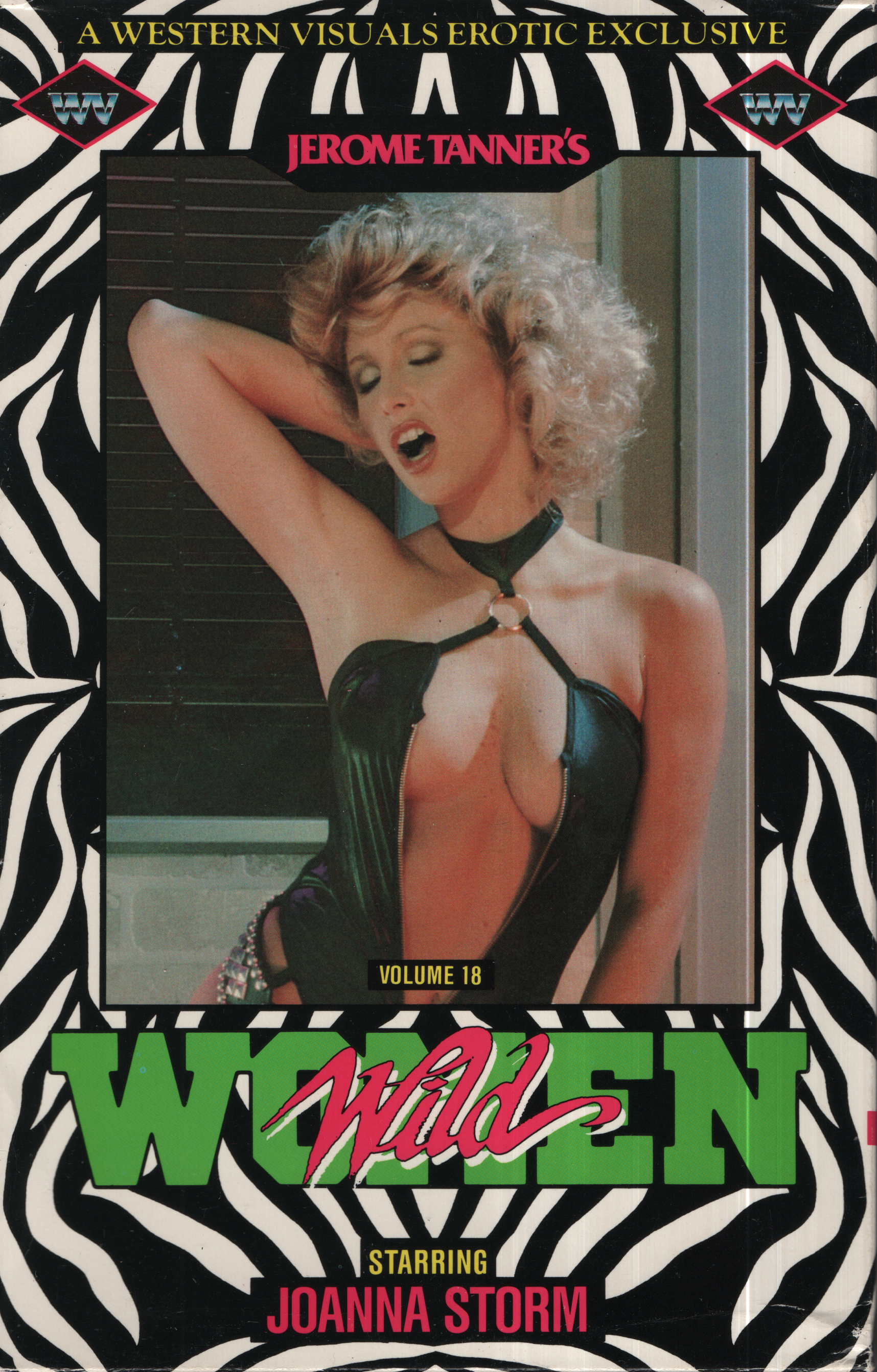 Straight VHS Wild Women Vol. 18 Joanna Storm 1990s Western Visuals 013 –  Mr-Magazine