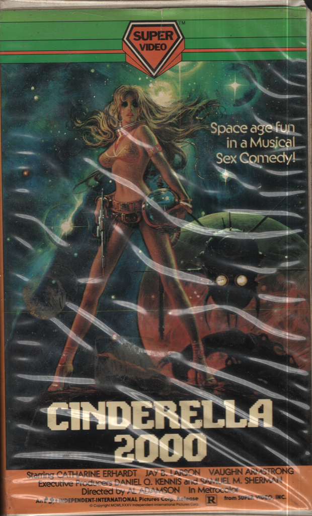 Straight VHS Cinderella 2000 Catharine Erhardt Jay B. Larson 1985 Independent-International Pictures Corp 020124EBVHS2