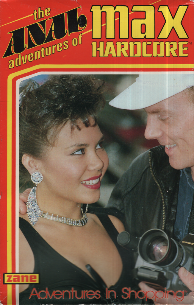Straight VHS The Anal Adventures Of Max Hardcore: Adventures In Shopping 1992 Zane Entertainment 020224EBVHS