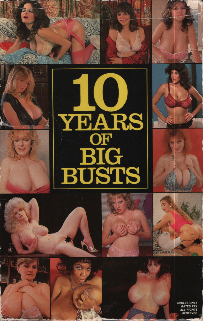 Straight VHS 10 Years Of Big Busts Laura Sands Cindy Nelson 1989 L&W Productions 020524EBVHS2