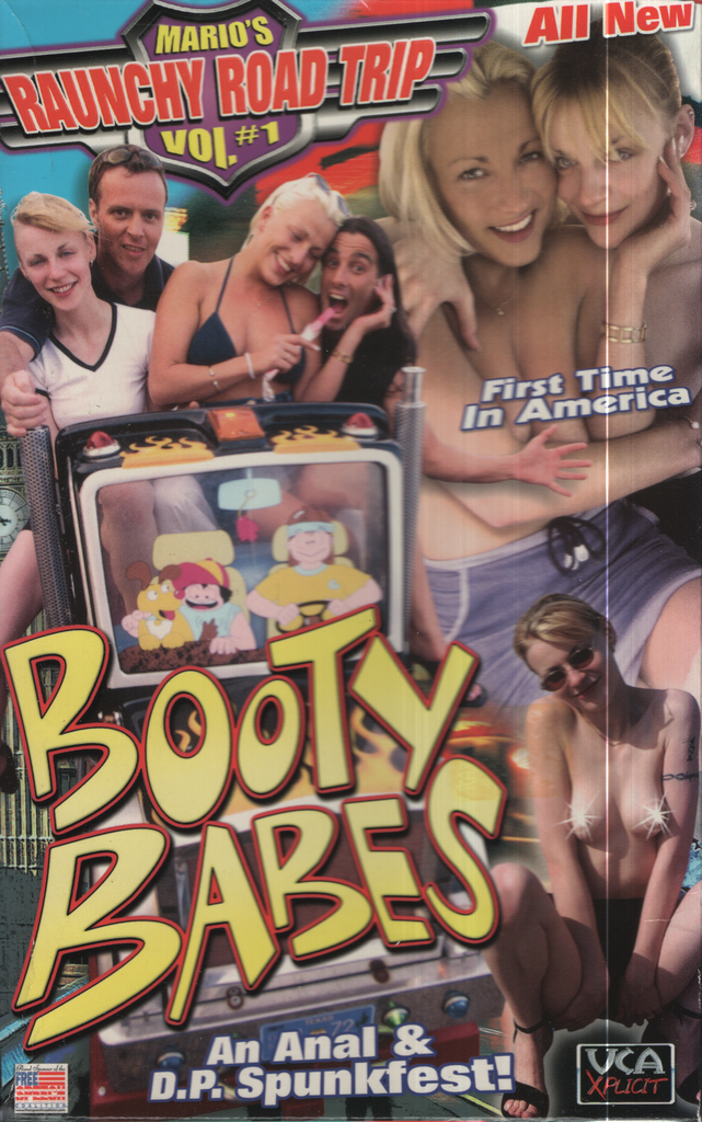 Bisexual VHS Mario's Raunchy Road Trip Vol. 1 Booty Babes 2003 VCA Platinum 020724EBVHS2