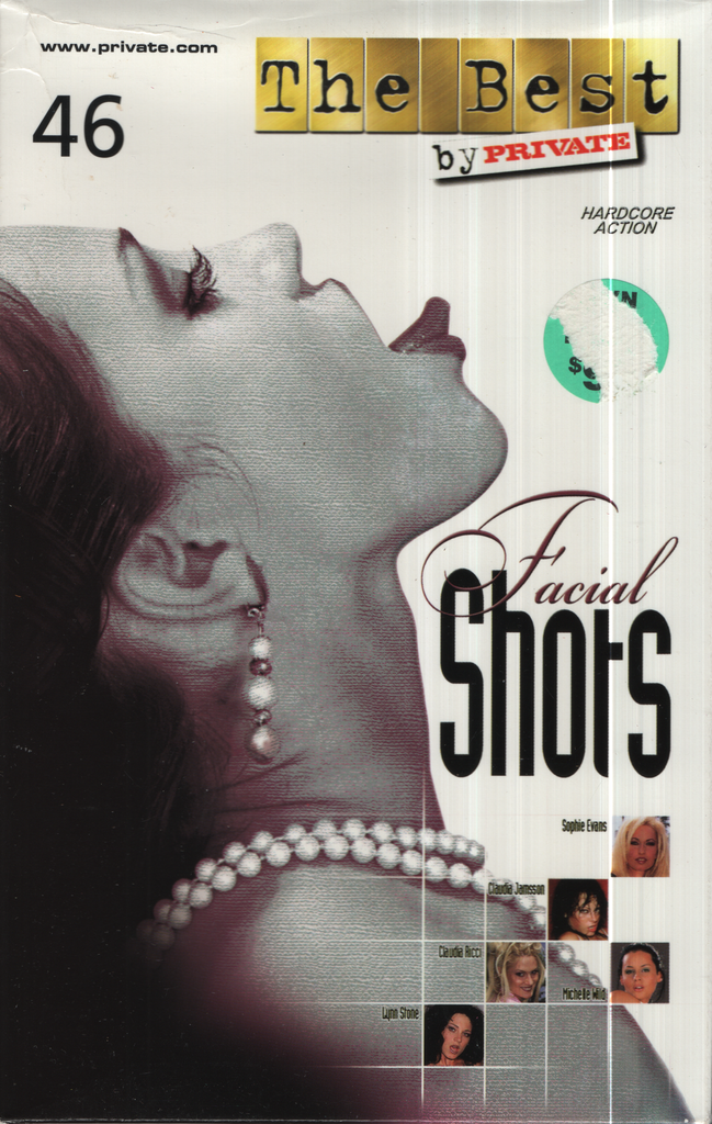 Straight VHS The Best Facial Shots 46 Sophie Evans Claudia Jamsson 2003 Fraserside Holdings LLC 020924EBVHS