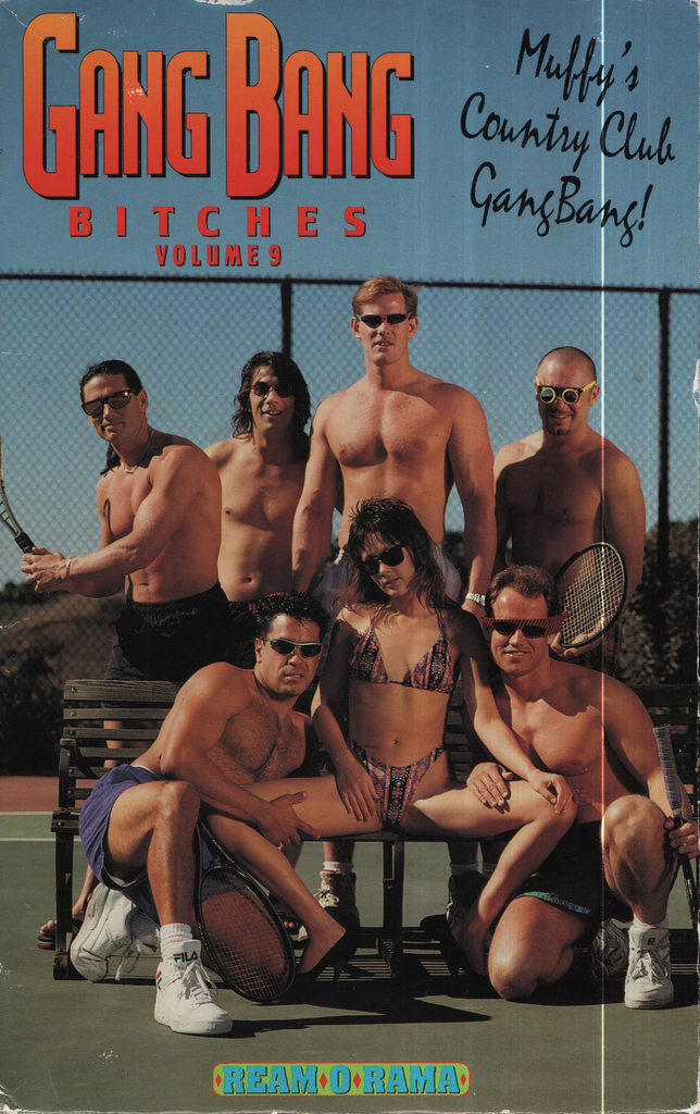 Straight VHS Gang Bang Bitches Volume 9 Tess Newhart Bobby Vitale 1990s Ream-O-Rama 021324EBVHS2