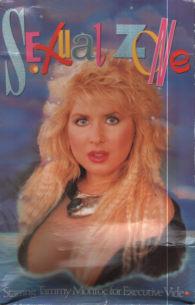 Straight VHS Sexual Zone Tammy Monroe Brandy Alexander 1989 Executive 021524EBVHS2