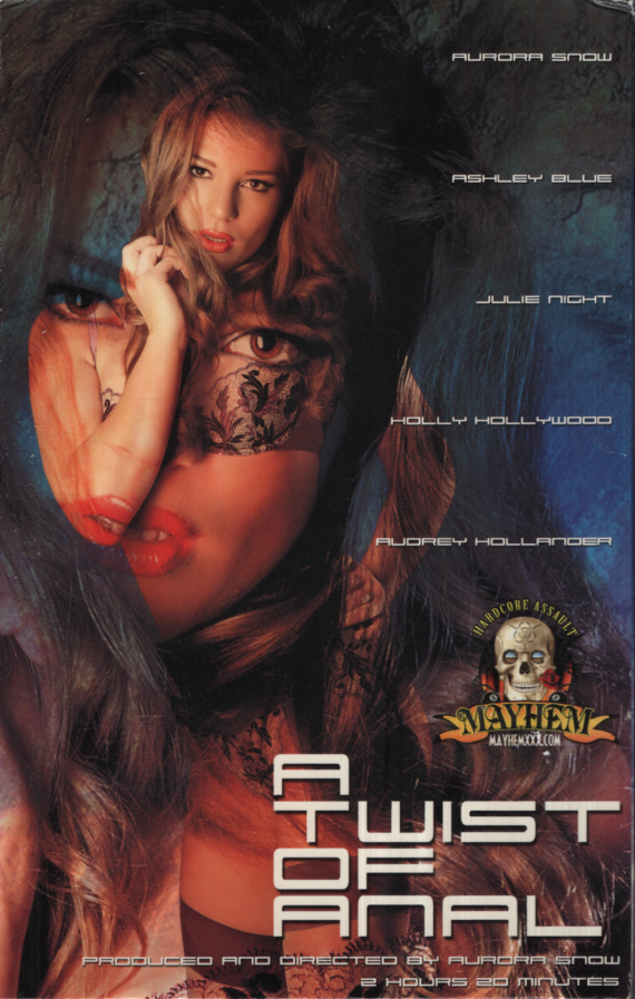 Straight VHS A Twist Of Anal Aurora Snow Ashley Blue 2004 Mayhem 021624EBVHS2