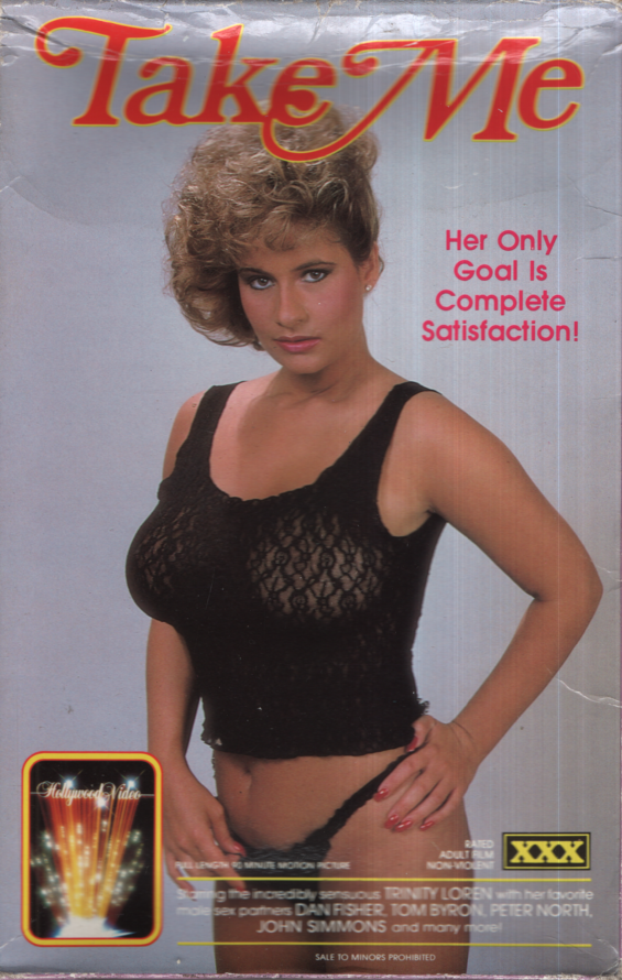 Straight VHS Take Me Trinity Loren Dan Fisher 1988 Hollywood Video Productions 022324EBVHS2