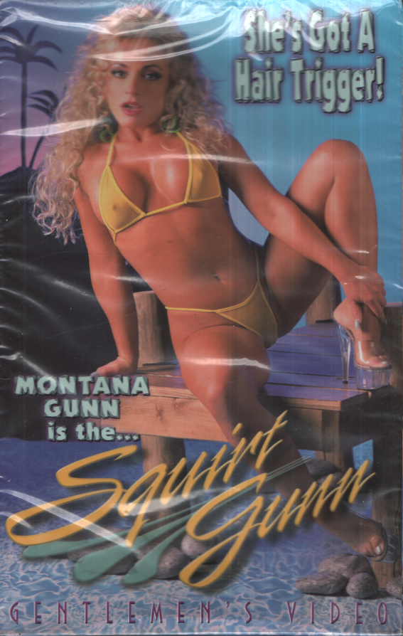 Straight VHS Squirt Gunn Montana Gunn Herschel Savage 1998 Gentlemen's Video 022724EBVHS3