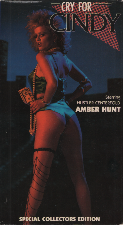 Cry For Cindy Amber Hunt John Leslie Arrow Films Straight VHS 1987 030124EBVHS2