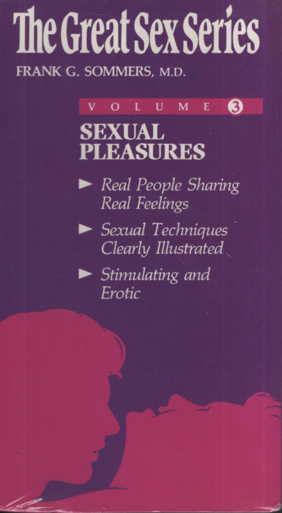 The Great Sex Series Volume 3 Sexual Pleasures Pathway Productions Inc. Straight VHS 1992 030424EBVHS