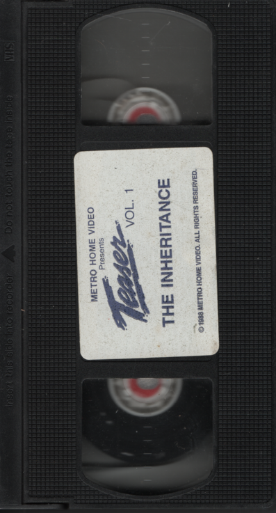 Teaser Vol. 1 The Inheritance Metro Home Video Straight VHS 1988 030124EBVHS2
