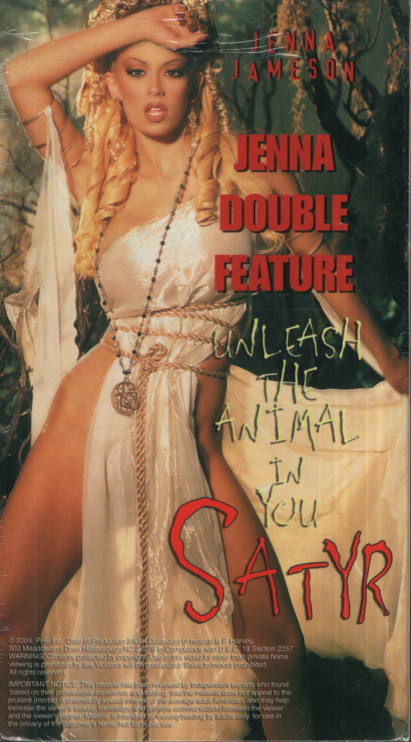 Jenna Jameson Double Feature Dangerous Tides Satyr PHE Inc Straight VHS 2004 030124EBVHS2