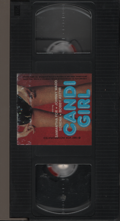 Candi Girl Samantha Fox Johnny Wadd VCX Incorporated Straight VHS 1982 030424EBVHS