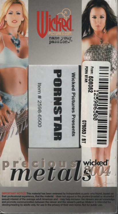 Pornstar Wicked Pictures Straight VHS 2004 030424EBVHS2