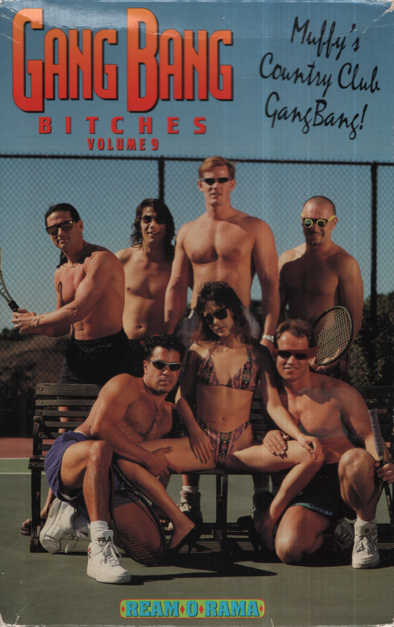 Gang Bang Bitches Volume 9  Tess Newhart Bobby Vitale Plum Productions Straight VHS 1990s 030524EBVHS2
