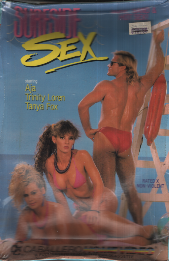 Surfside Sex Aja Trinity Loren Caballero Control Corp. Bisexual VHS 1988 030824EBVHS