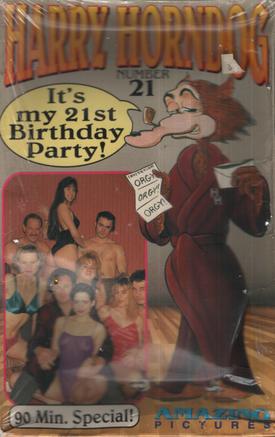 Harry Horndog Number 21 Amazing Pictures Bisexual VHS 1993 031124EBVHS2