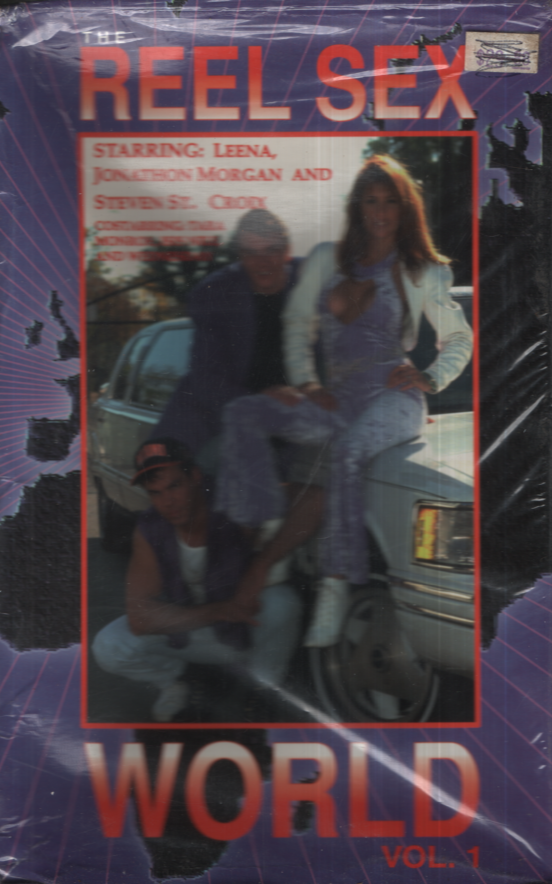 Reel Sex World Volume 1 Leena Jonathon Morgan Wicked Pictures Bisexual VHS 1994 031324EBVHS3