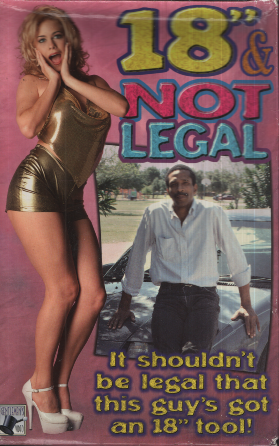18" & Not Legal Tony Duncan Scott Smith Gentlemen's Video Straight VHS 1996 031324EBVHS2